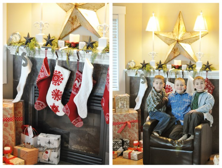 Boys on Christmas Morning