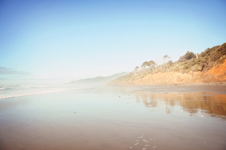 Beach in the Mist