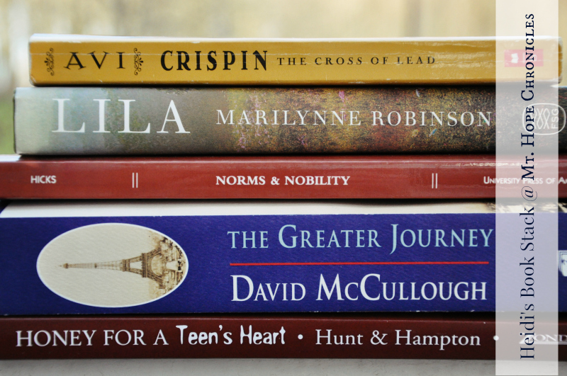 Heidi's Book Stack @ Mt. Hope Chronicles